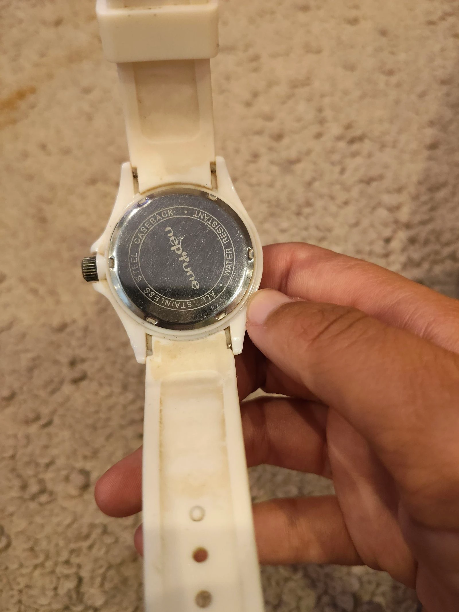 Neptune-Reloj waterbestendig wit goud zomer modern – photo 3